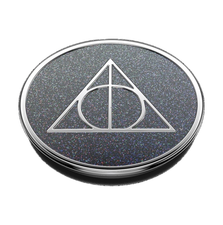 Suport Popsockets Enamel Glitter Deathly Hallows Harry Potter Sclipici - 2 | YEO